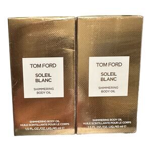 TOM FORD Soleil blanc Shimmering Body Oil Perfume Scent Spray gold 1.5 Oz